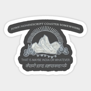 Iger's Everest Sticker